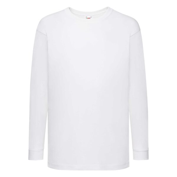 Valueweight L/S White 7-8 (128)