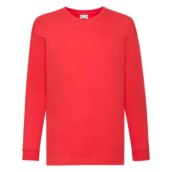 Valueweight L/S Red 9-11 (140)