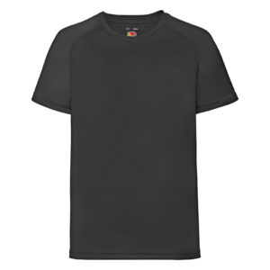 Kids Performance T-Shirt Black 3-4 (104)