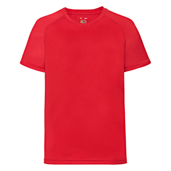 Kids Performance T-Shirt Red 7-8 (128)