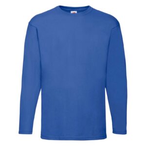 L/S Valueweight Royal Blue L