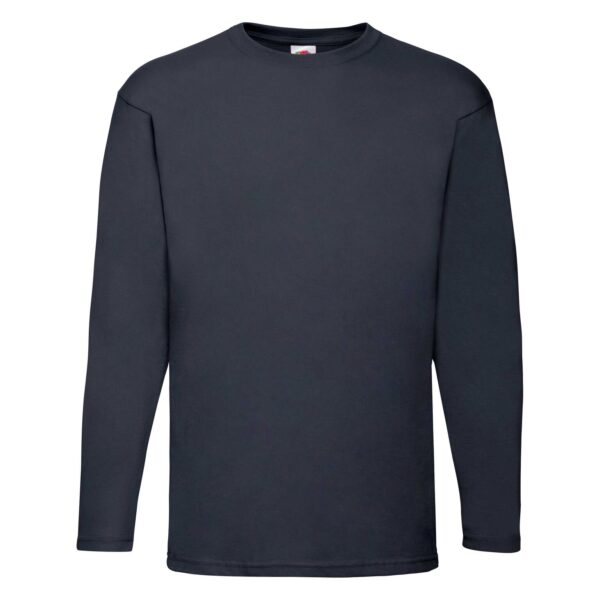 L/S Valueweight Deep Navy S