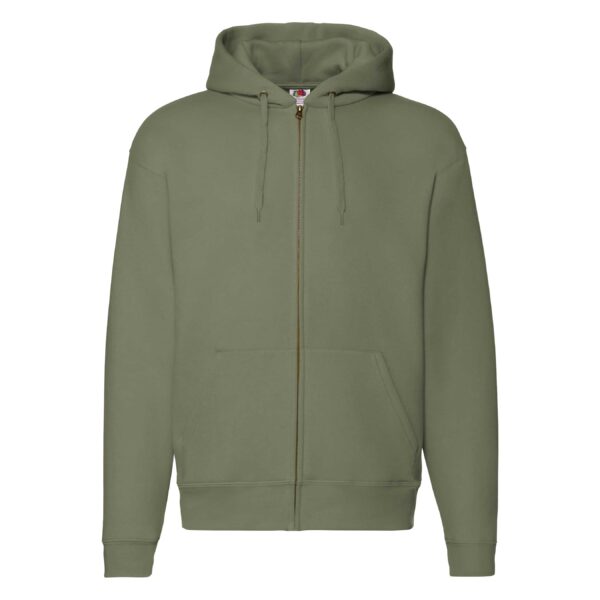Zip Through Hooded Sweat 70/30 Classic Olive L
