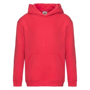 Kids Hooded Sweat 70/30 Red 12-13 (152)
