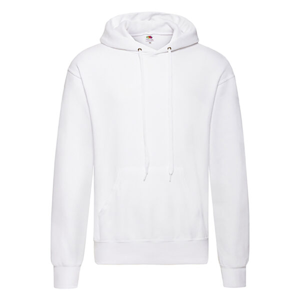 Hooded Sweat 80/20 White S