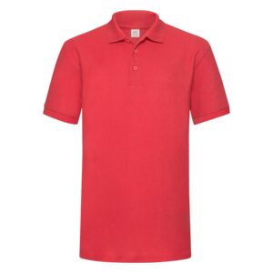 Heavy 65/35 Polo Red XL