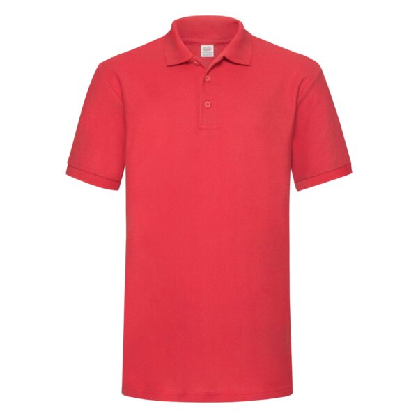 Heavy 65/35 Polo Red 2XL