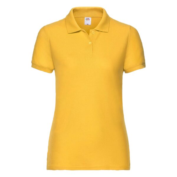 Lady Fit Polo 65/35 Sunflower S