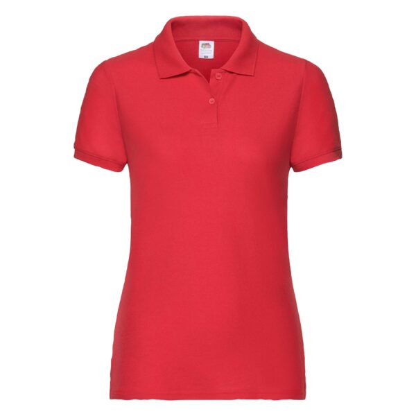 Lady Fit Polo 65/35 Red L