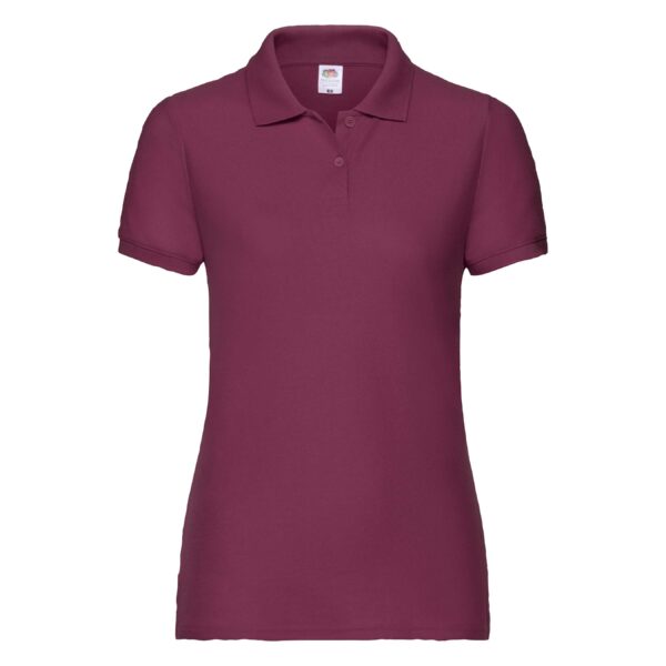Lady Fit Polo 65/35 Burgundy S
