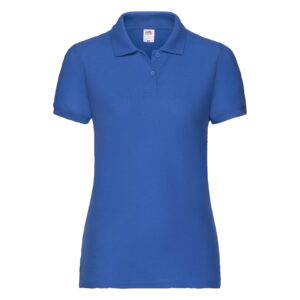 Lady Fit Polo 65/35 Royal Blue S