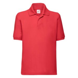 Kids Polo Red 7-8 (128)