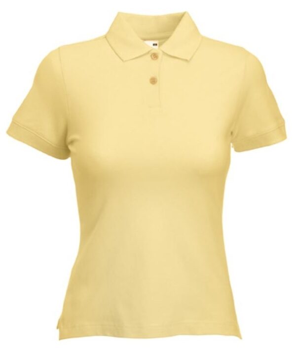 Lady Fit Polo Light Gold XS