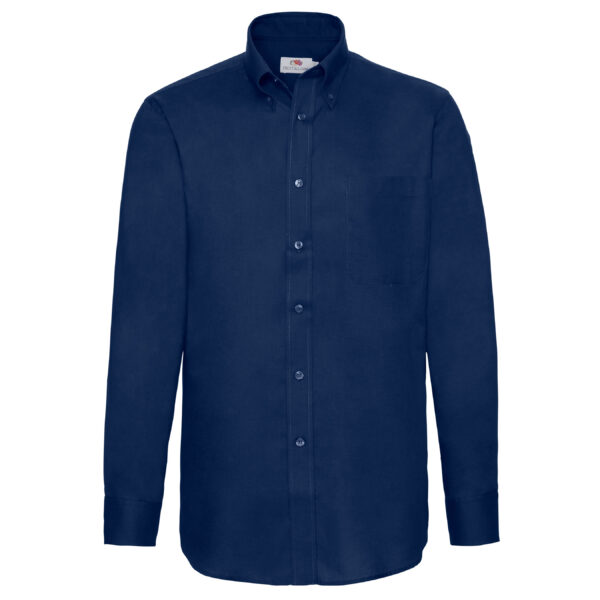 Men Oxford L/S Shirt Navy XL