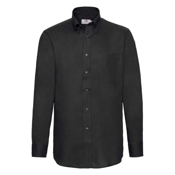 Men Oxford L/S Shirt Black M