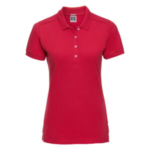 Ladies Stretch Polo Classic Red M