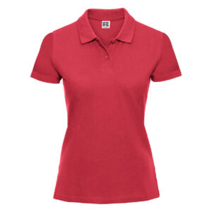 Ladies Classic Cotton Polo Classic Red M
