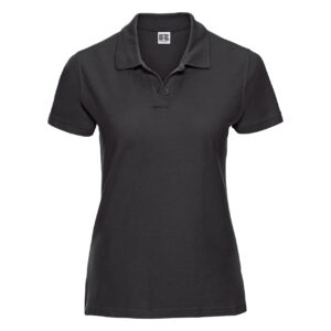 Ladies Ultimate Cotton Polo Black XL