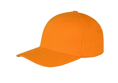 Memphis Brushed Cotton Cap Orange L